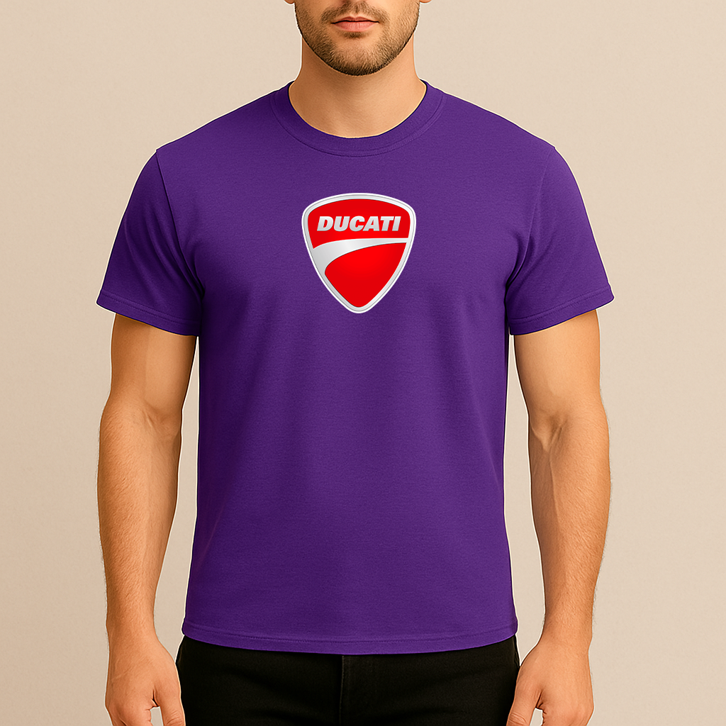 Men’s Ducati Motorcycle Cotton T-Shirt